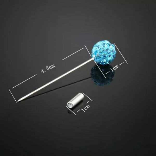 Peniti Shawl Pin Ball (Random Colour) - Image 2