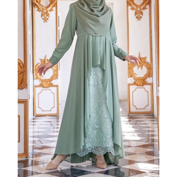 Dress Lace Nara 2.0 - Misty Teal - Image 2