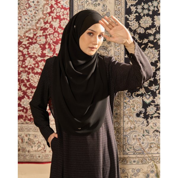 Abaya Raffa - Jade Black - Image 3