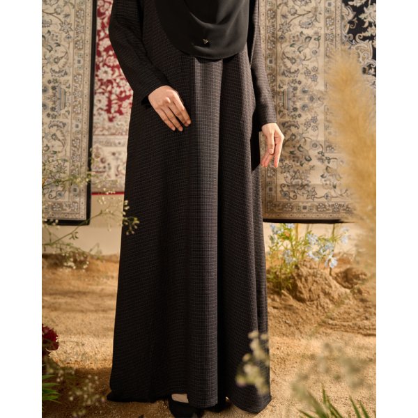 Abaya Raffa - Jade Black - Image 2