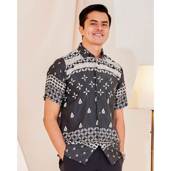 Kurta Short Sleeves Elma - Ebony Black - Image 2
