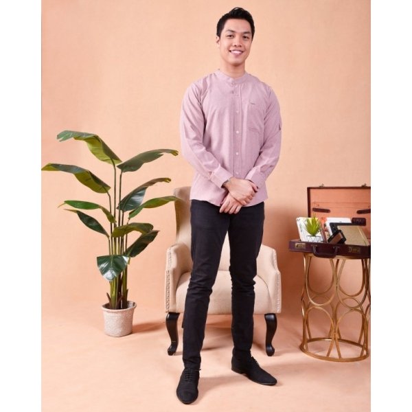 Kurta Long Sleeves Imran - Dust Purple - Image 3