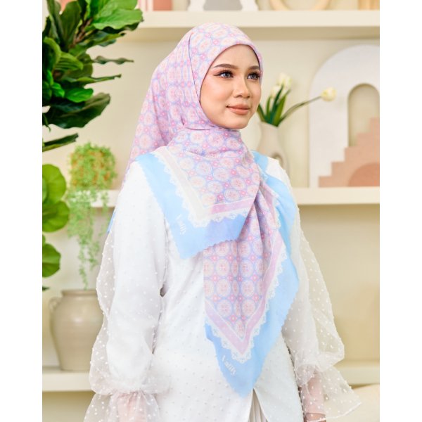 Valily Tudung Bawal Cotton Voile Essaouira - Azria Maya - Image 3