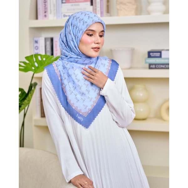 Valily Tudung Bawal Cotton Voile Essaouira - Zera Yale - Image 2